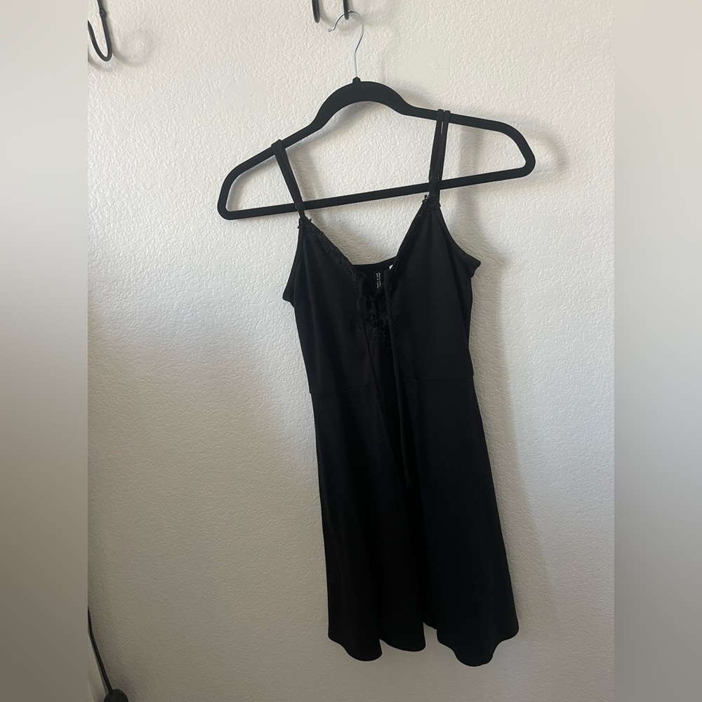 H&M Elegant Black Mini Dress